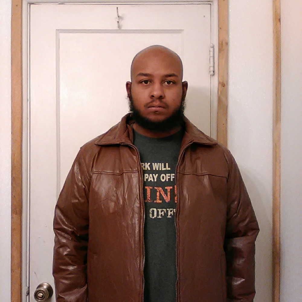 Men's Brown Patchwork Leather Coat